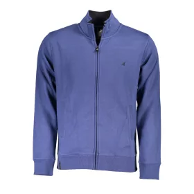 US GRAND FÉRFI KÉK CIPZÁROS PULÓVER