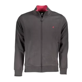 US GRAND FÉRFI SZÜRKE CIPZÁROS PULÓVER