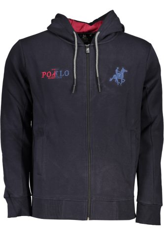 US GRAND POLO FÉRFI KÉK cipzáros PULÓZÓ