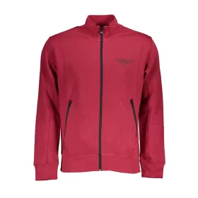 US GRAND RED FÉRFI CIPZÁROS PULÓVER