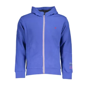 US GRAND FÉRFI KÉK CIPZÁROS PULÓVER