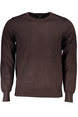 US GRAND POLO FÉRFI BARNA PULÓVER
