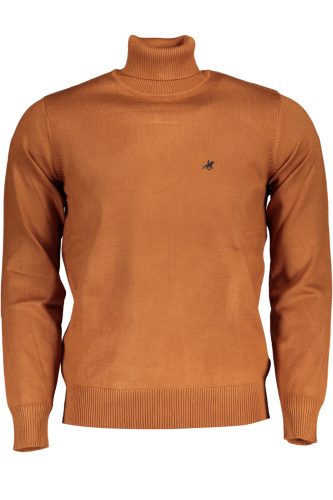 US GRAND POLO FÉRFI BARNA PULÓVER