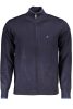 US GRAND POLO CARDIGAN FÉRFI KÉK