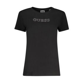 GUESS JEANS NŐI RÖVID UJJÚ PÓLÓ FEKETE