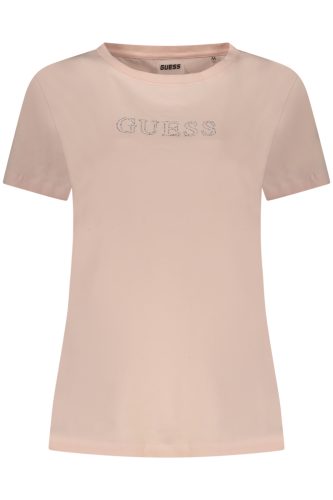 GUESS JEANS NŐI RÖVID UJJÚ PÓLÓ RÓZSASZÍN