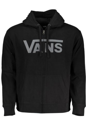 VANS FÉRFI FEKETE cipzáros PULÓZÓ