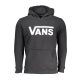 VANS FEKETE PÓLÓ ZIP NÉLKÜL