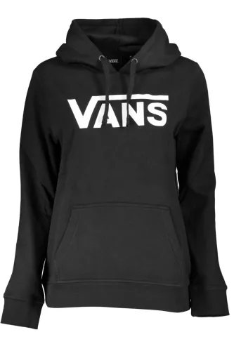 VANS NŐI CIPZÁZAT NÉLKÜLI PÓLÓ, FEKETE