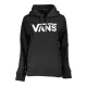 VANS NŐI CIPZÁZAT NÉLKÜLI PÓLÓ, FEKETE