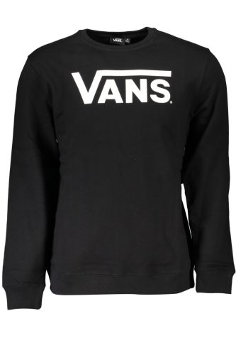 VANS FEKETE FÉRFI CIPZÁZATLAN PÓLÓ