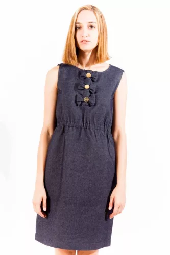 LOVE MOSCHINO RÖVID RUHA NŐI KÉK