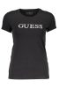 GUESS JEANS NŐI RÖVID UJJÚ PÓLÓ FEKETE