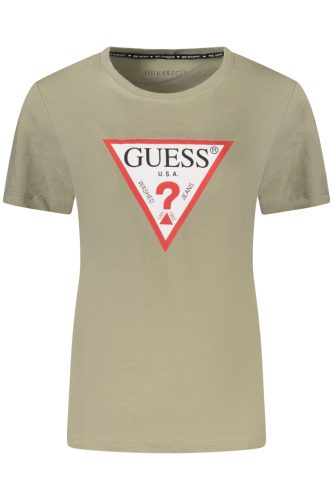 GUESS JEANS ZÖLD NŐI RÖVID UJJÚ PÓLÓ
