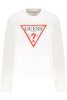 GUESS JEANS NŐI FEHÉR CIPZÁROS PULÓVER