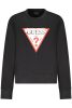 GUESS JEANS NŐI FEKETE CIPZÁROS PULÓVER
