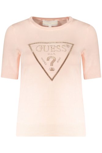GUESS JEANS NŐI RÓZSASZÍN PULÓVER