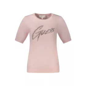 GUESS JEANS NŐI RÓZSASZÍN PULÓVER
