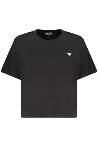 GUESS JEANS NŐI RÖVID UJJÚ PÓLÓ FEKETE