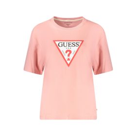 GUESS JEANS NŐI RÖVID UJJÚ PÓLÓ RÓZSASZÍN