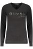 GUESS JEANS NŐI FEKETE PULÓVER