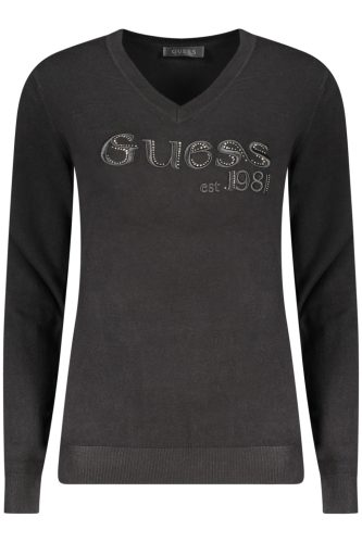 GUESS JEANS NŐI FEKETE PULÓVER