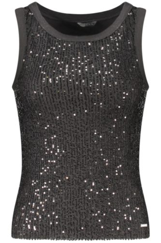 GUESS JEANS FEKETE NŐI TANK FELSŐ