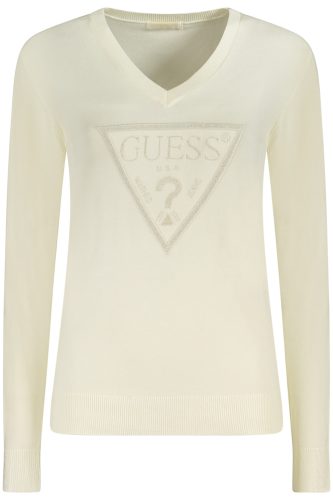 GUESS JEANS NŐI FEHÉR PULÓVER