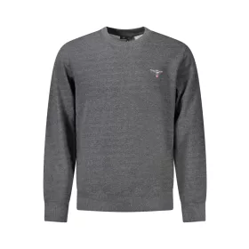 KATONAI AKADÉMIA FÉRFI CIPZÁRAS PULÓVER, SZÜRKE