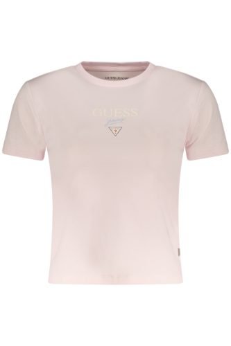 GUESS JEANS NŐI RÖVID UJJÚ PÓLÓ RÓZSASZÍN