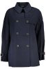 TOMMY HILFIGER NŐI KÉK TRENCH KABÁT