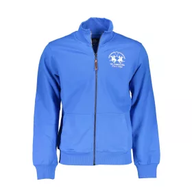 LA MARTINA FÉRFI KÉK CIPZÁROS PULÓVER