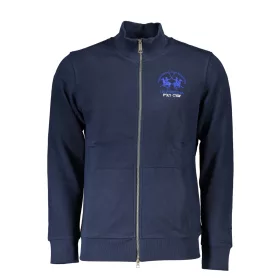 LA MARTINA FÉRFI KÉK CIPZÁROS PÓLÓ