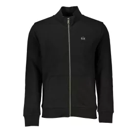 LA MARTINA FÉRFI FEKETE cipzáros PULÓZÓ