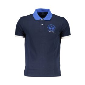 LA MARTINA FÉRFI RÖVID UJJÚ PÓLÓ, KÉK LA MARTINA FÉRFI RÖVID UJJÚ PÓLÓ, KÉK