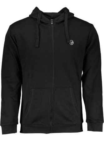 SERGIO TACCHINI FÉRFI FEKETE cipzáros PULÓZÓ