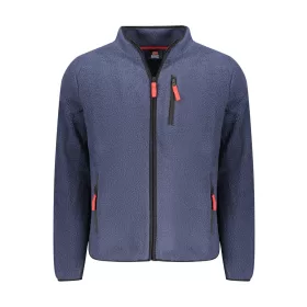 NORWAY 1963 FÉRFI KÉK CIPZÁROS PULÓVER