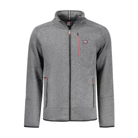 NORWAY 1963 FÉRFI SZÜRKE CIPZÁROS PULÓVER