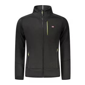 NORWAY 1963 FÉRFI FEKETE CIPZÁROS PULÓVER