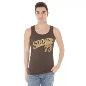 ZUELEMENTS BARNA FÉRFI TANK