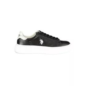 US POLO ASSN. NŐI FEKETE SPORTCIPŐ