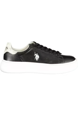 US POLO ASSN. NŐI FEKETE SPORTCIPŐ
